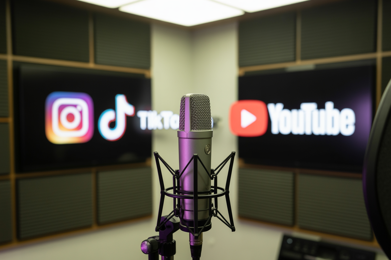 5 idées de contenu vocal pour promouvoir votre entreprise sur Instagram, TikTok et YouTube communication vocale sur les réseaux sociaux