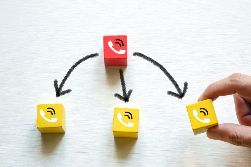 svi et accueil téléphonique, logo illustrant le parcours client 